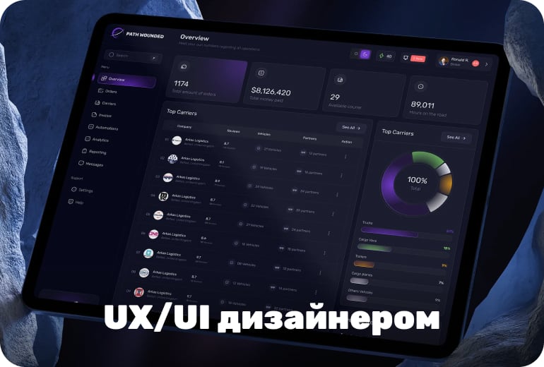 UX/UI дизайнер